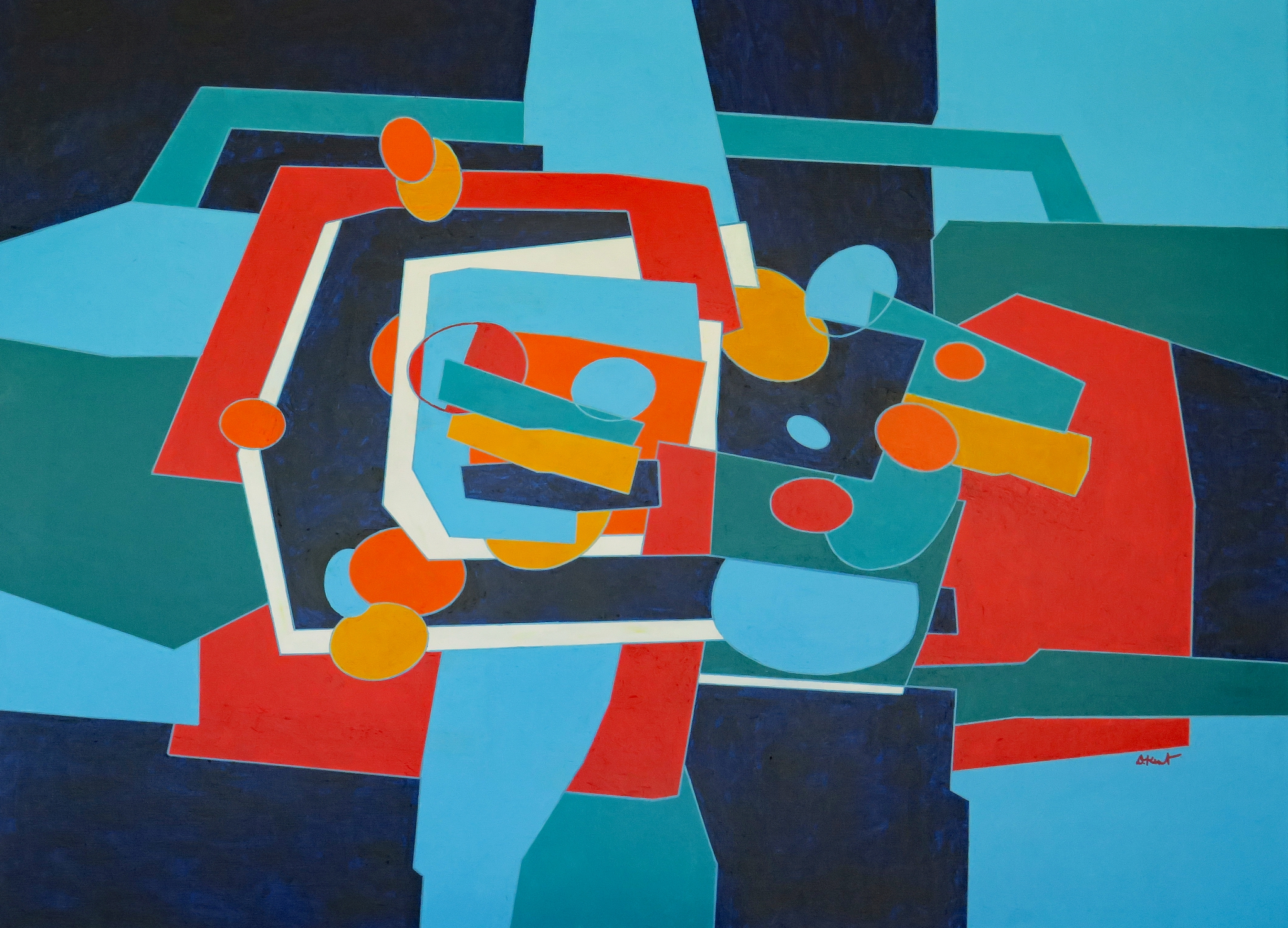 Game Board by Diane Kent